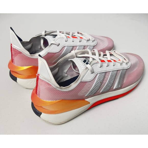 Adidas Boost Shoes Mens Size 13 Pink White Mesh Running Sneakers HP5974 main image 4